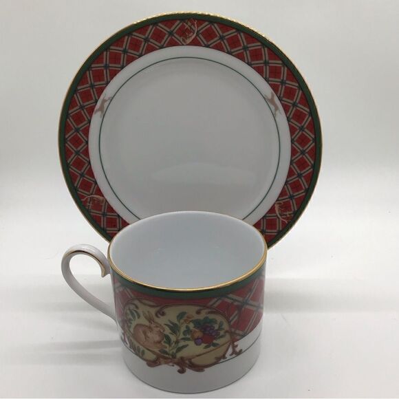 Noritake Royal Hunt Cup and Bread/dessert Plate - Picture 1 of 4